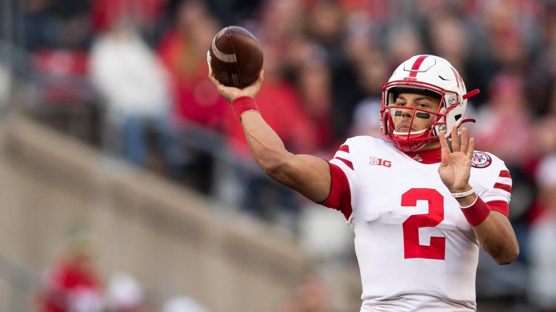 Husker QB Adrian Martinez will miss Iowa game due to shoulder injury